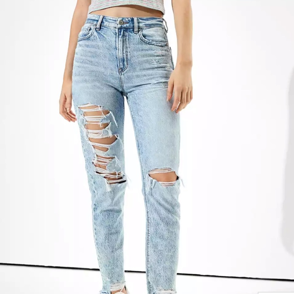 AE Ripped Mom Jean